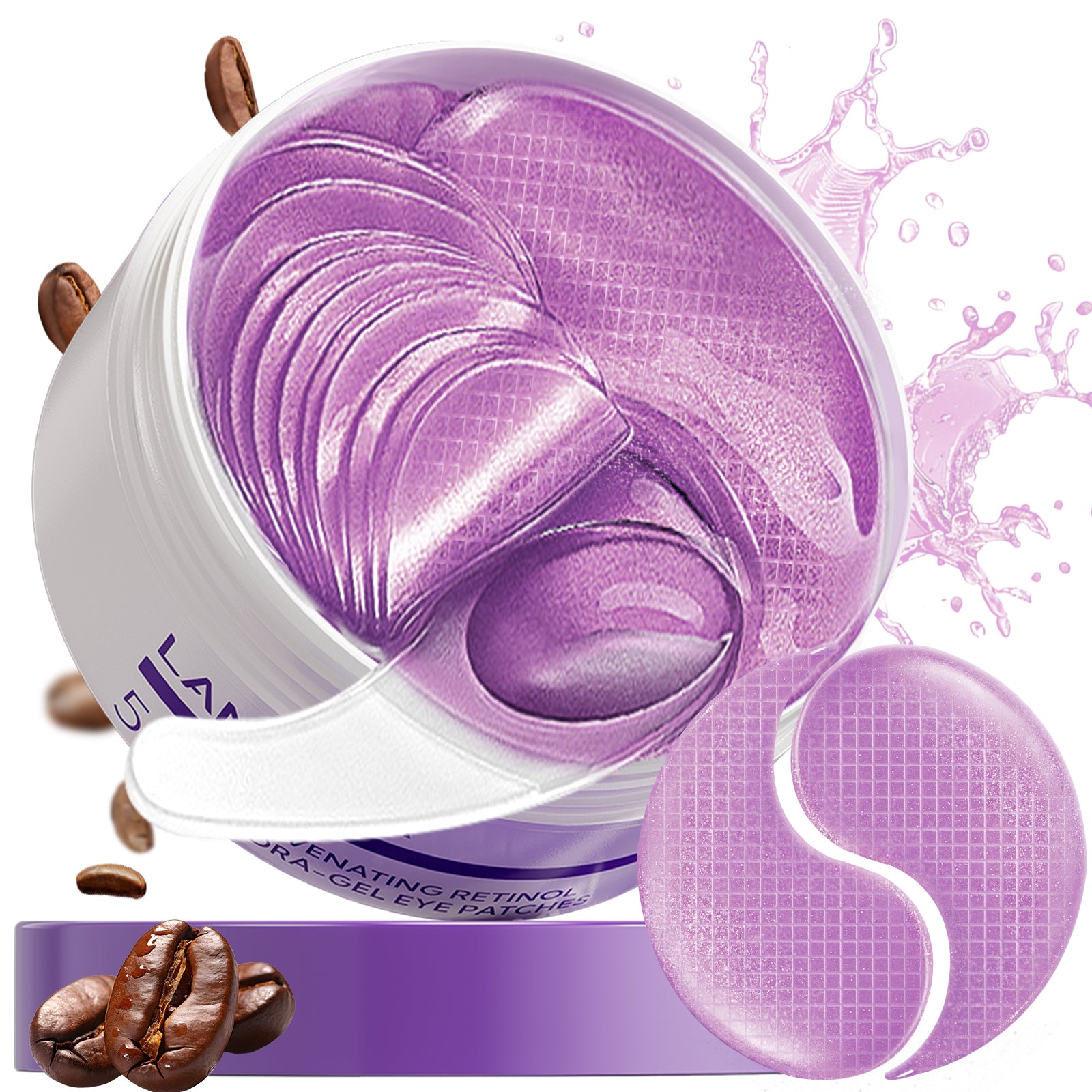 Rejuvenating Retinol Hydra-Gel Eye Patches