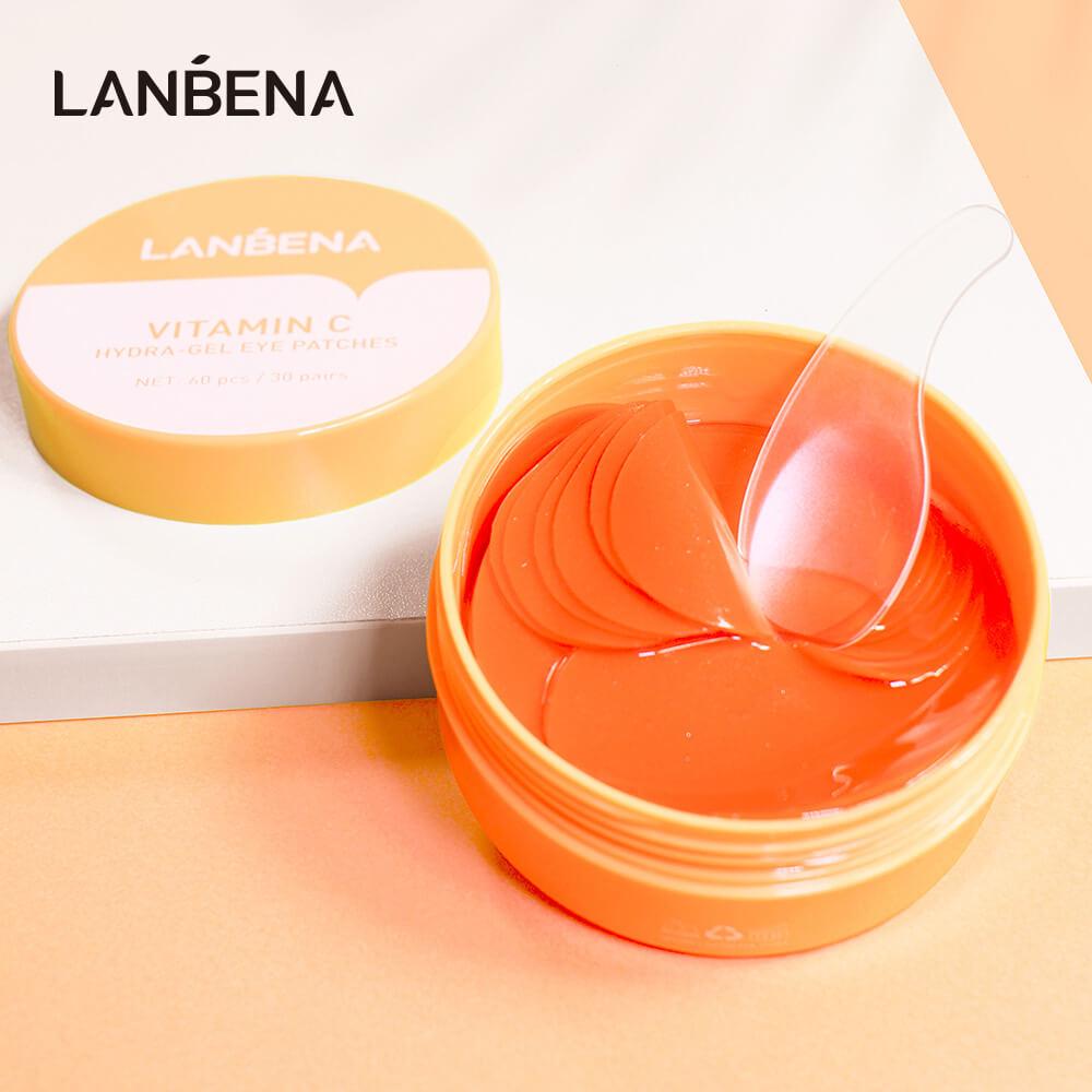 LANBENA Vitamin C Hydra-gel Eye Patches - Remove Dark Circles